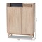 Baxton Studio Fella Entryway Shoe Cabinet with Lift-Top Storage Compartment 153-9161 - alternate 9